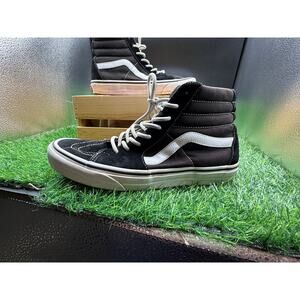 Vans Sk8 Hi-Shoe - Black/White- Size 9M